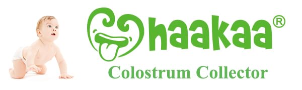 Haakaa Silicone Colostrum Collector with Storage Case Set, Included 1 pc Reusable Cotton Wipe