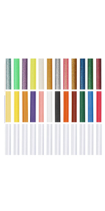 Dent Repair Glue Sticks,Hot Glue Stick,EVA Mini Colored Hot Melt Adhesive Glue Sticks,DIY Art
