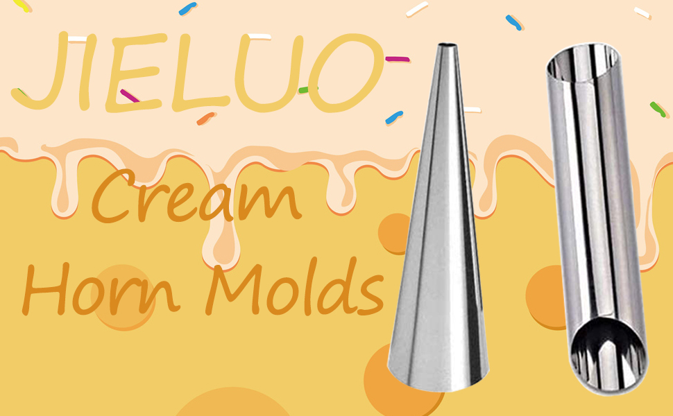 Cream Horn Molds21 pcs Moulds Stainless Steel Cannoli Form