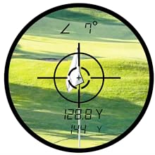 Designed specifically for golf. Easy to use with Pin-Lock, Tour & Slope Mode with on or off option