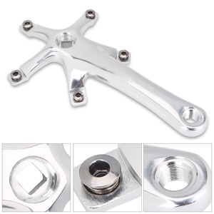 シルバー アルミ クランクセット Amazon | Race Face Evolve Xタイプクランクセット、170mm、22