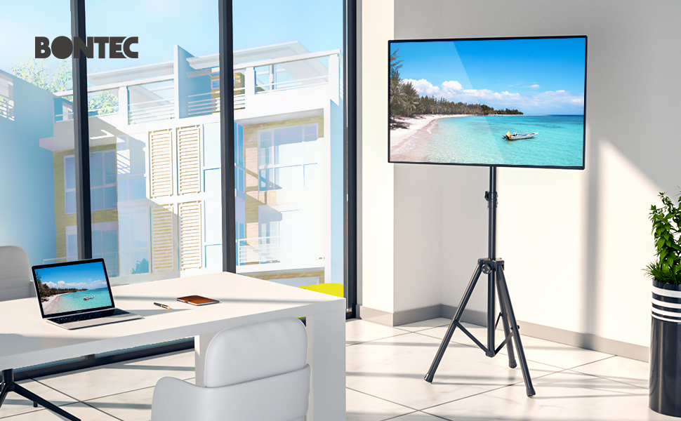 Tripod TV Stand, Portable TV Tripod Stand for 3260 Inch