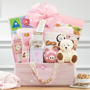 new baby wine gift baskets