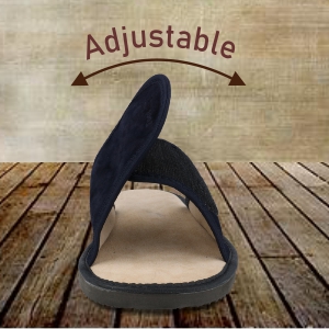 FOOTHUGS adjustable men leather slippers