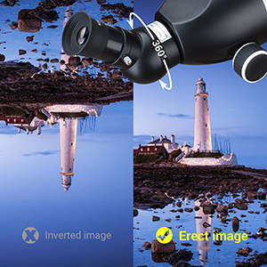 Erect-image Diagonal Prism