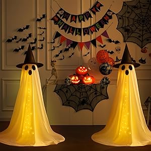 Amazon.co.jp: ハロウィンゴーストライト付き、ハロウィンライト