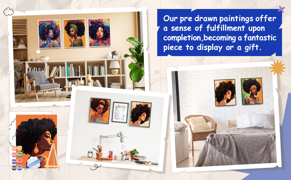 Sherr 140 Pcs 20 Set Pre Drawn Canvas Ki... 15 B0DL5KPSD5 4