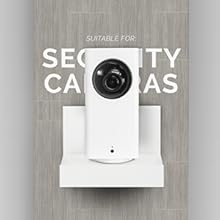 Screwless 4" Universal Shelf for Cloud Security Camera, Baby Monitor, Small Speakers, Electronic