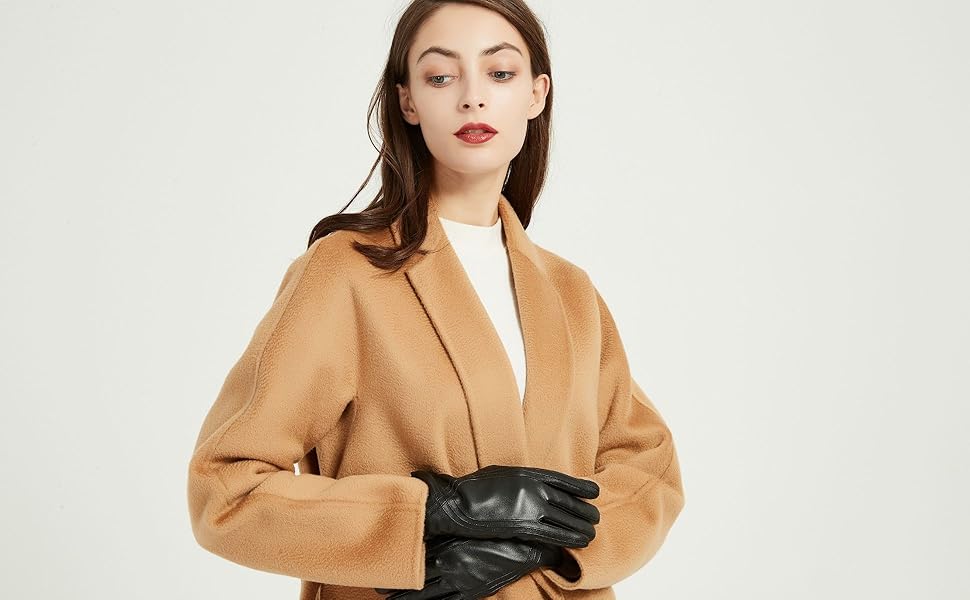 women leather gloves