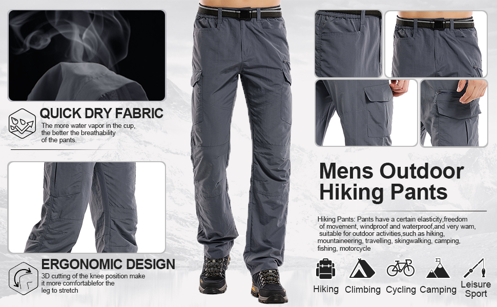men's lightweight hiking pants
