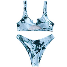 scoop neck bikini