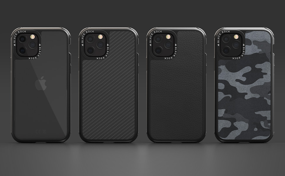 Robust Case Real Carbon Transparent Leather Camouflage Protective Cover