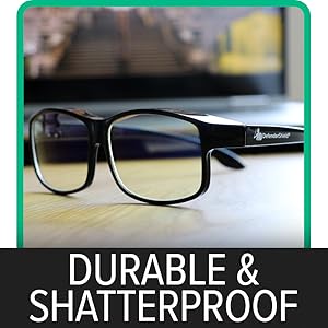 Fitover Blue Light Blocking Glasses Are Durable And Shatterproof