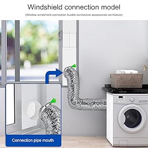 Amazon.co.jp: 乾燥機用ウィンドウベントキット、電気乾燥機用