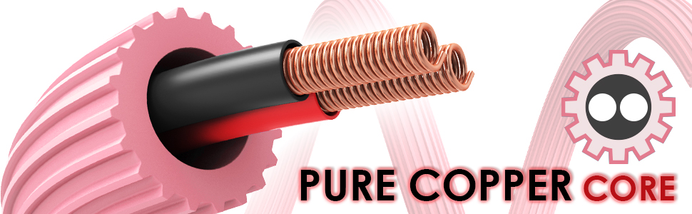 pure copper cord tattoo rca cord