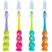 Kids suction toothbrushes