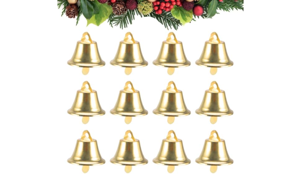 120個 ジングルベル ゴールド 小さなベル クラフト用 小さな クリスマス Amazon｜Operitacx 120個 ジングルベル ゴールド 小さなベル