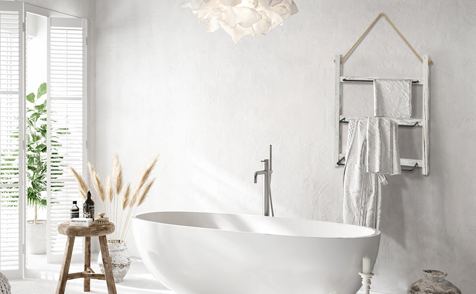 OROPY Toallero de Pared de 50 cm de Ancho, 3 Niveles Escalera ...