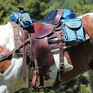 pommel bolsa for endurance saddle