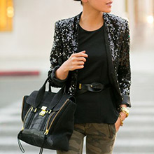 sequin jackets for work