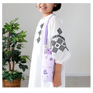 ペットボトルカバー　ピンクのドレスのパピヨンちゃん ja03468-0.jpg