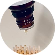 3. After a few seconds, drops will begin to flow