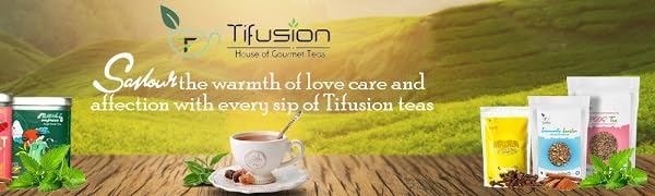 TIFUSION POLYCYSTIC OVARY SYNDROME TEA WITH SPEARMINT GREEN TEA FOR PAIN IN PERIODS MENSTRUATION 