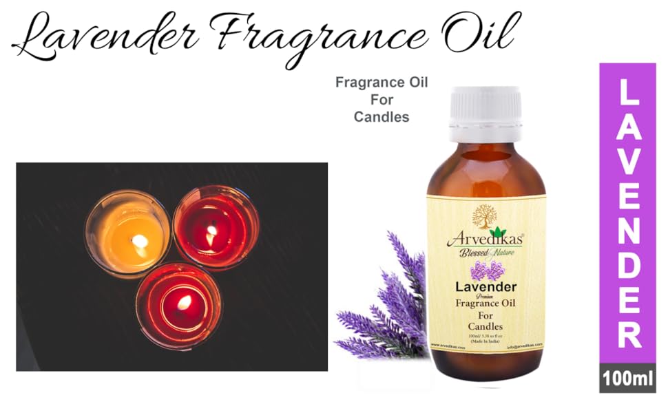 Arvedikas Premium Lavender Fragrance Oil Enhance Your Candle Making