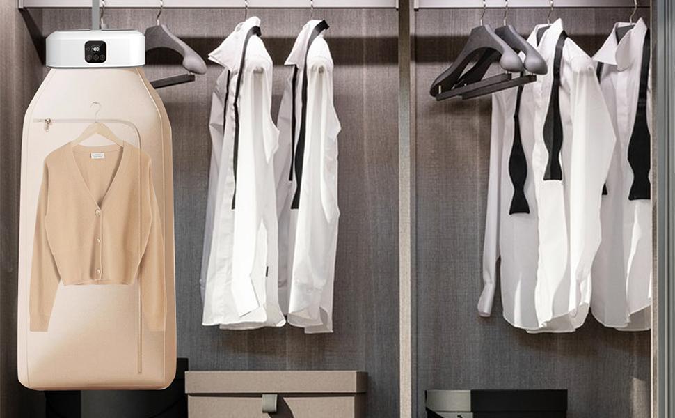 Secadora de ropa eléctrica - Secadora pequeña - Secadora de viaje con función de suspensión