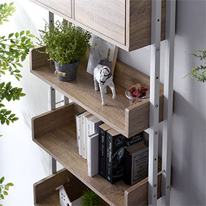 Amazon｜ワイエムワールド つっぱり扉付きラック 幅60cm プリンツ