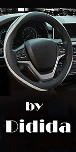 white steering wheel cover crystal diamond bling bling pu leather