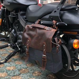 Amazon | バイクサイサドルバッグドバッグサイドバッグ多機能