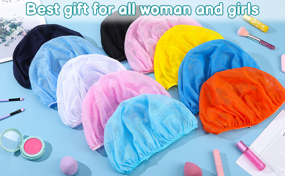 XLSXEXCL 10 Pcs Hair Net for Sleep, Hair Nets for Sleeping