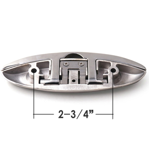 stainless steel folding boat cleat