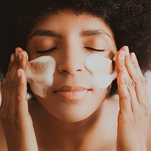beauty by earth natural and organic foaming face wash for dry oily sensitive skin tea tree sensitive