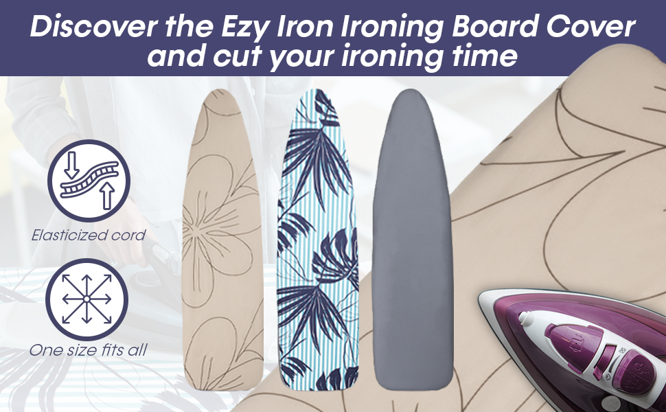 Ironing board cover, ironing board, ironing board cover and pad, large ironing board cover, iron