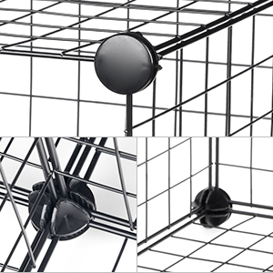 BAAB ORGANIZING 4 Würfel ineinandergreifende Aufbewahrungsregale aus