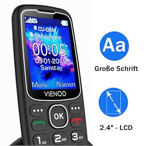 handy mit großen tasten
