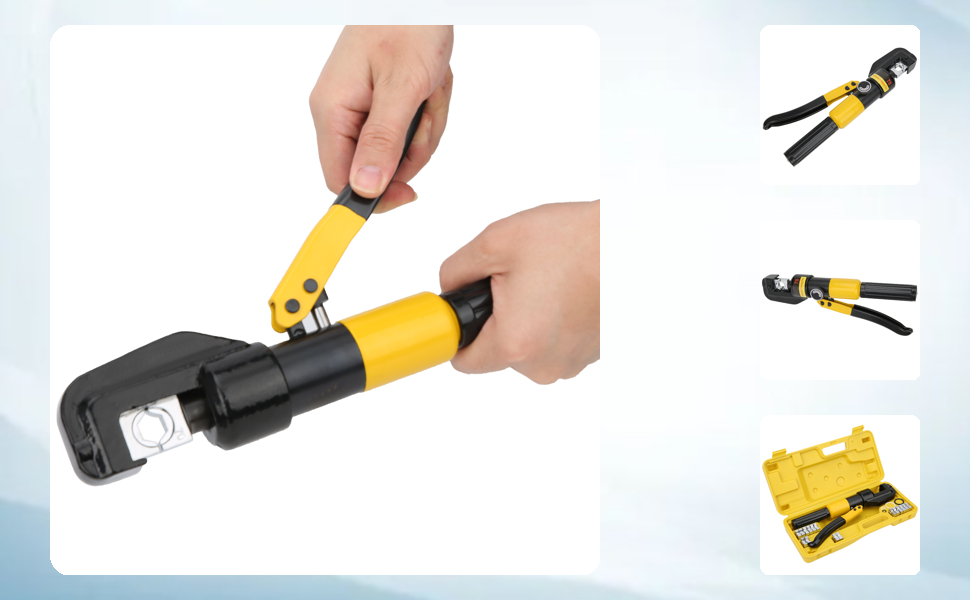 YKYK Hydraulic Crimping Tool and Cable Cutter Hydraulic Cable Lug