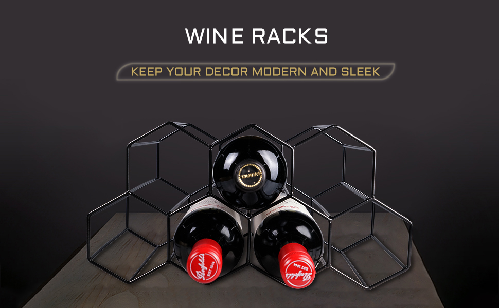 Wine Racks Countertop Wine Rack, Wine Bottle Holder, Small