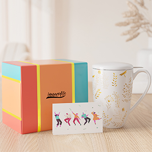 tea cup with lid