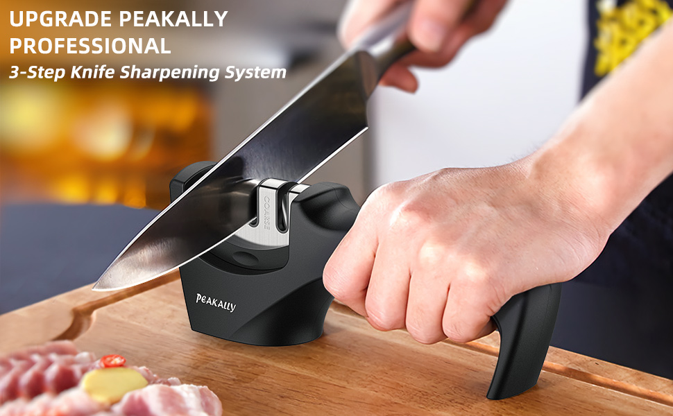 4 in 1 Kitchen Knife Sharpener,Best Knife Accessories