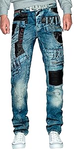 Cipo & Baxx Herren Jeans – Stilvolle Regular-Fit Denim mit Kontrastnähten | Bequeme & Modische Jeans für Männer | 5-Pock 6360a706 0b28 4460 A697 C6a8623722cf. CR130,0,780,1560 PT0 SX150 V1