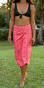 Ripskirt, Hawaii, Skirt, Wrap, Cover-Up, Beach, Sun