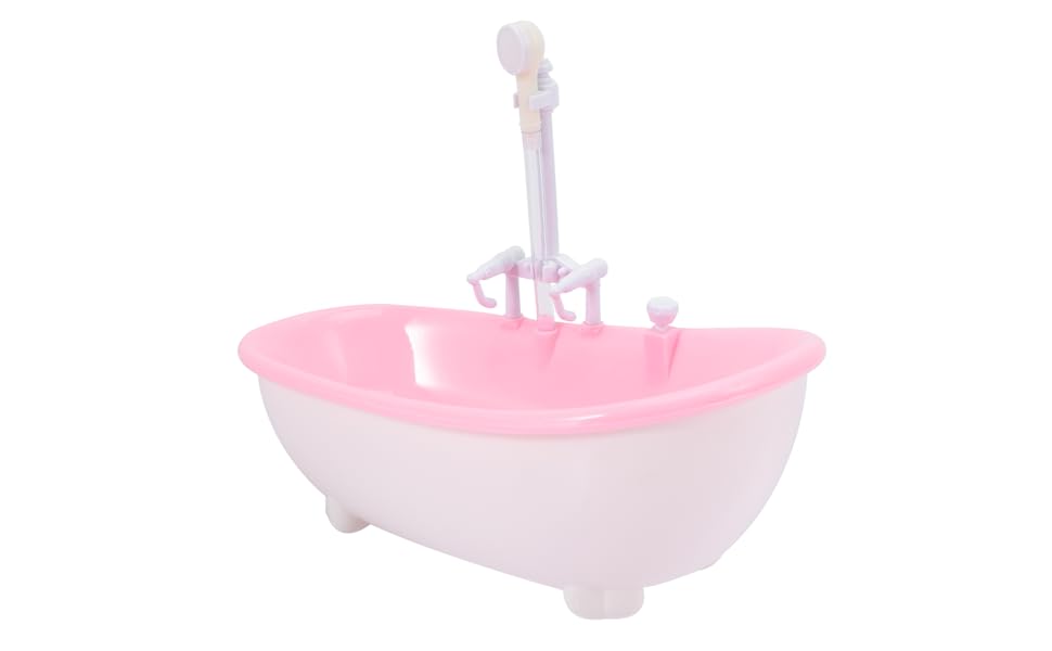 Amazon.co.jp: BRIGHTFUFU ミニチュア電動バスタブ 噴霧器付き