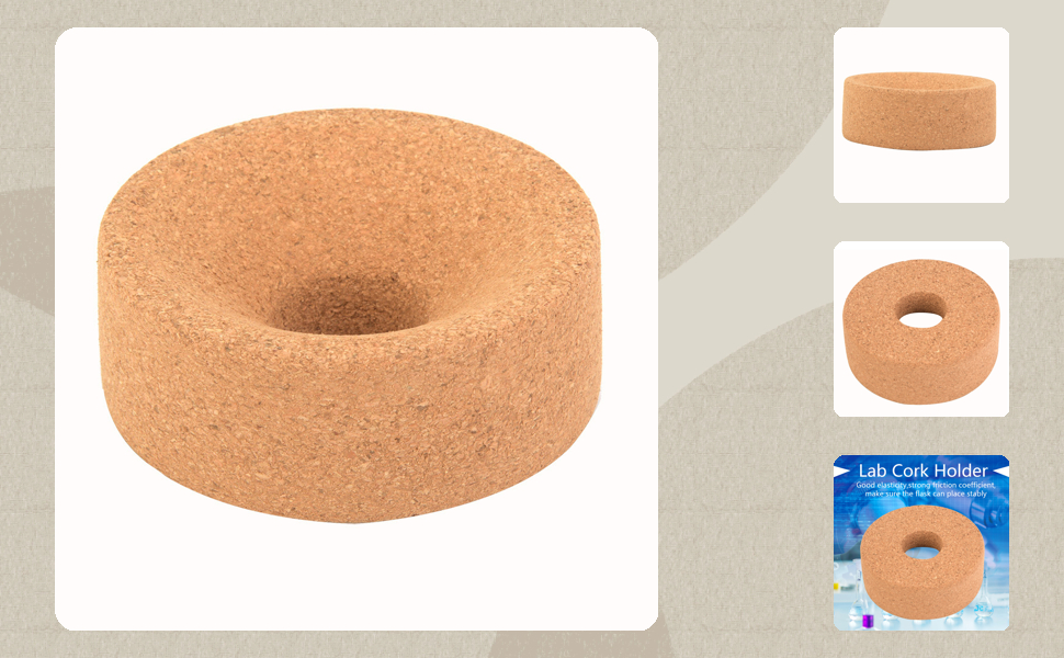 Multifunctional Laboratory Bottle Cork Stands Ring Holder 80/100/110/120/140/160mm Round Bottom