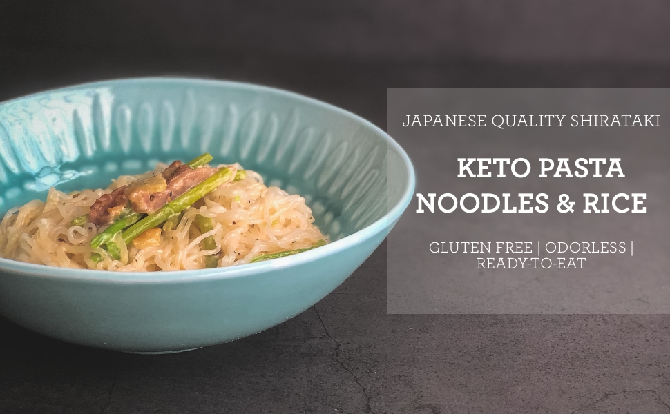 AMAZING LOKARB Shirataki Noodles Variety 6 Pack