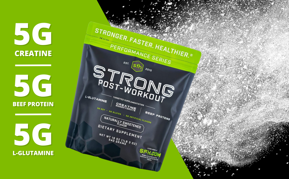 STRONG Muscle Builder by SFH Creatine
