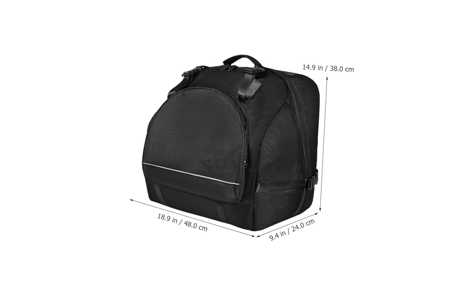 Portable Oxford Fabric Accordion Bag, Waterproof, Shockproof Accordion Storage Case, Accordion Accessories With Adjustable Strap For 8 Bass Accordions, Default