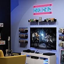 board game storage video game organizer video game console organizer gaming room decor for teen boys